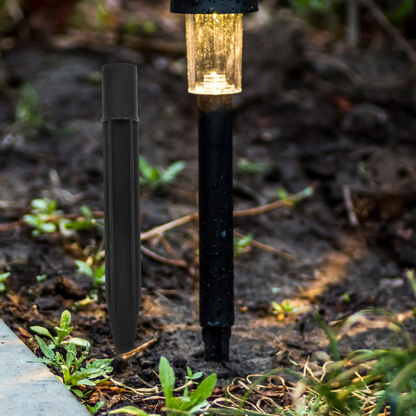 Outdoor Lighting And Landscape - Ground Spikes for Signs Insertion Sticks