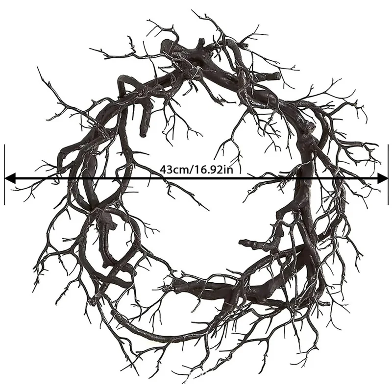 Halloween Decoration Wreath De - Outdoor Lighting Effects 评论和价格
