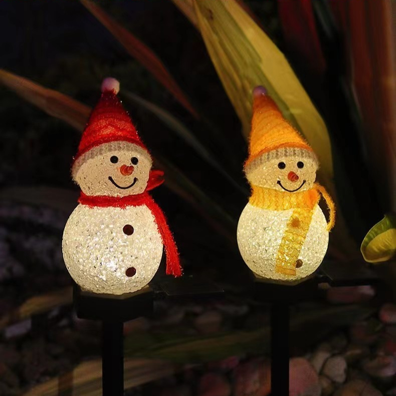 Snowman Solar Garden Light Out - Outdoor Lighting Pathway 评论和价格